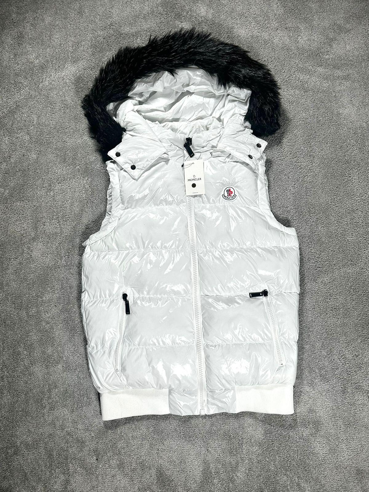 CHALECO MONCLER ( BLANCO )