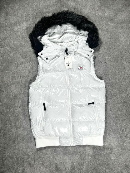 CHALECO MONCLER ( BLANCO )