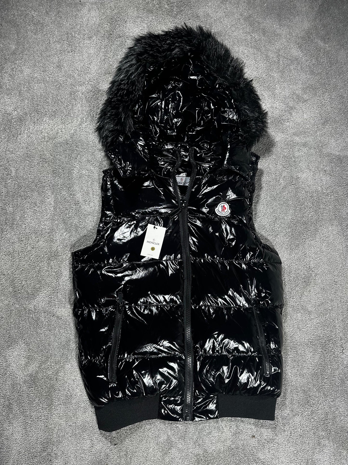 CHALECO MONCLER ( NEGRO )