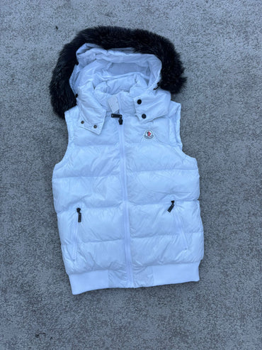 CHALECO MONCLER ( BLANCO )