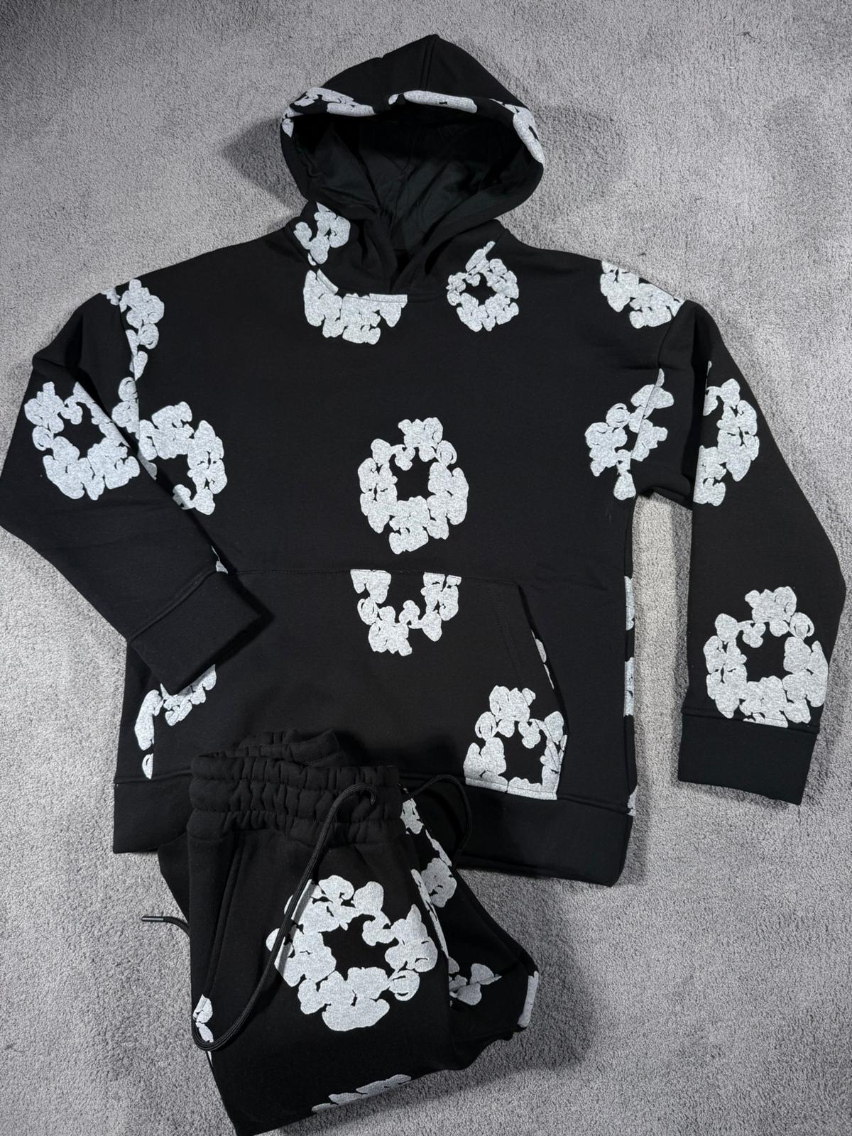 CHANDAL DENIM TEARS ( NEGRO )