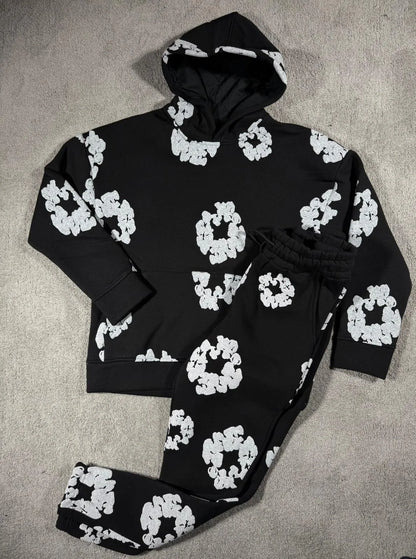 CHANDAL DENIM TEARS ( NEGRO )